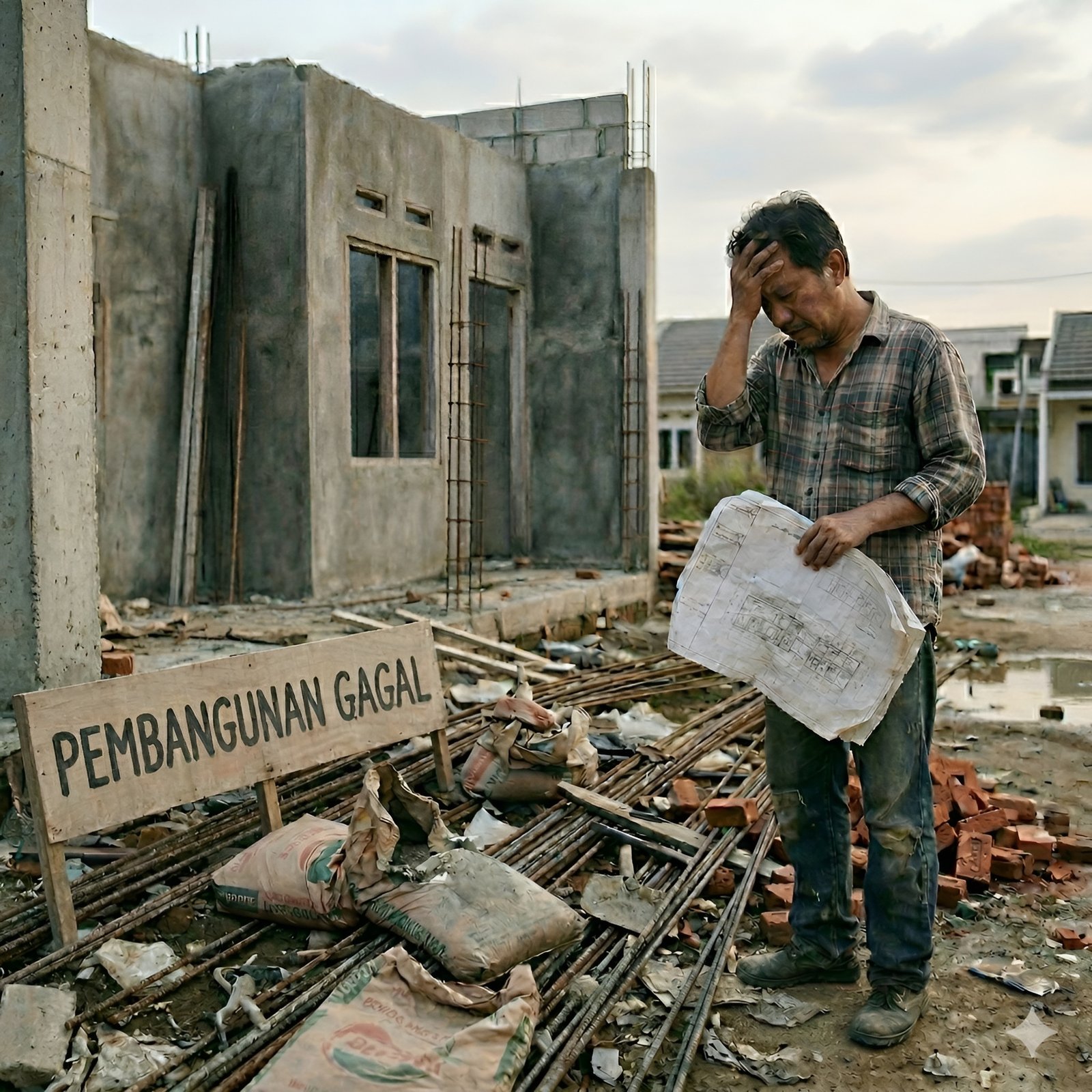 Visual investasi rumah yang aman dan terlindungi — Andika Bangun Karya